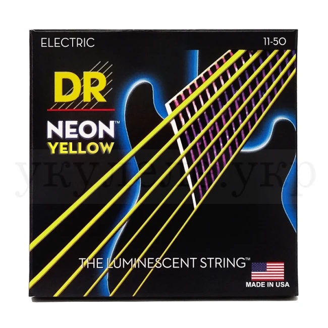 DR NYE-11 NEON Yellow Electric - Heavy 11-50