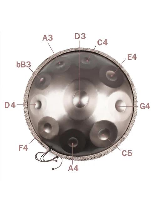 Хендпан Fzone HP22I9N-Gold Eye - Handpan Drum 22"