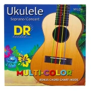 DR UMCSC MULTI-COLOR Ukulele Soprano/Concert DR UMCSC MULTI-COLOR Ukulele Soprano/Concert
