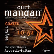 Curt Mangan 35002 Extra Light PhosPhor Bronze Coated 10/52