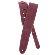 D'Addario 25SS03-DX Suede Guitar Strap (Burgundy)