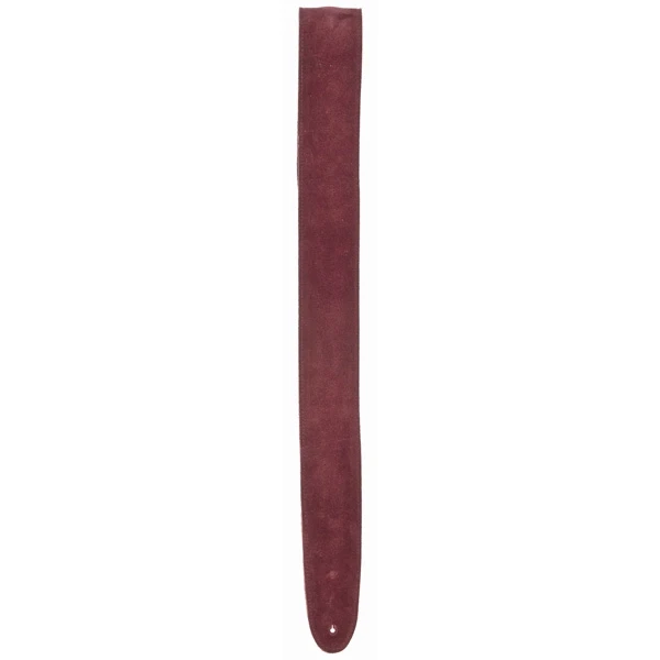 D'Addario 25SS03-DX Suede Guitar Strap (Burgundy)