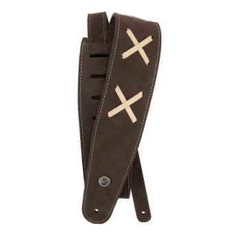 D'Addario 25VDG00 Vintage Suede Guitar Strap (Brown) D'Addario 25VDG00 Vintage Suede Guitar Strap (Brown)