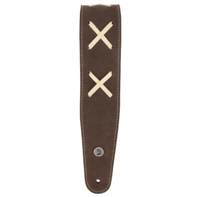 D'Addario 25VDG00 Vintage Suede Guitar Strap (Brown) D'Addario 25VDG00 Vintage Suede Guitar Strap (Brown)