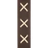 D'Addario 25VDG00 Vintage Suede Guitar Strap (Brown)