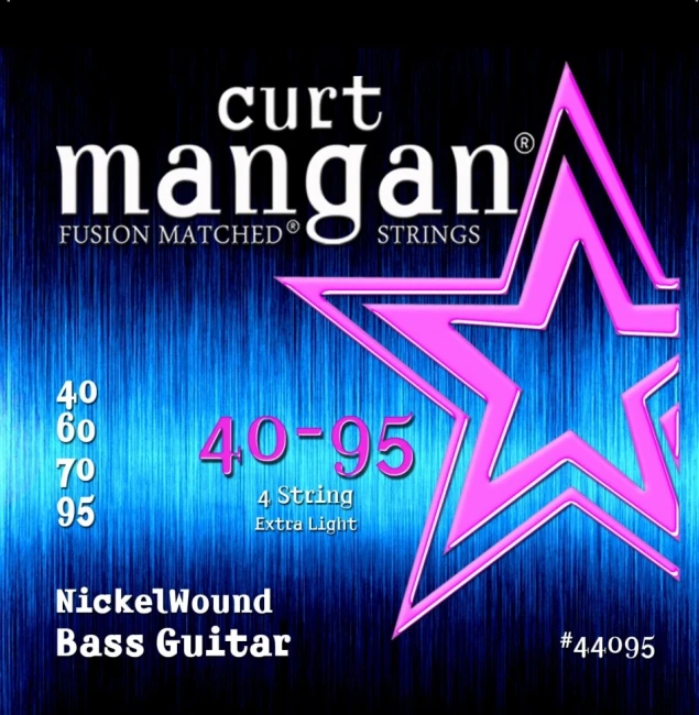Curt Mangan 44095 Extra Light Nickel Wound 40/95