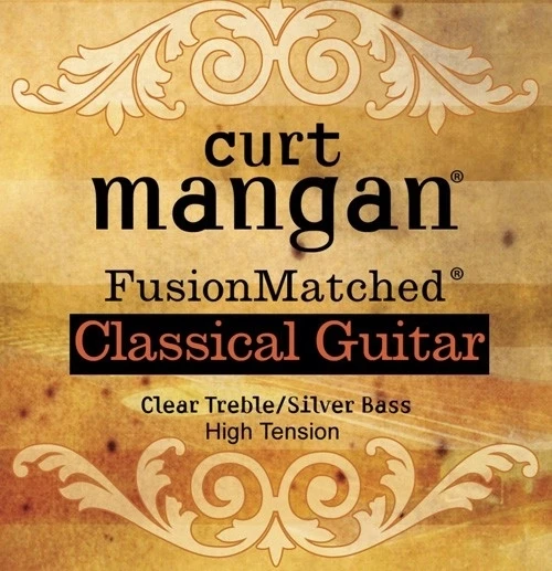 Curt Mangan 90611 High Tension Classical (Clear/Silver)
