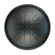 Hluru TA8-10 GalaxyBlack 10" (25см) 8 нот Tongue Travel Drum Cooper Steel
