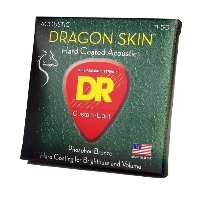 DR DSA-11 DRAGON SKIN Acoustic - Custom Light 11-50