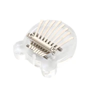 Overtone Mini Kalimba 8 Keys Acrylic Bear Overtone Mini Kalimba 8 Keys Acrylic Bear