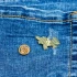 Металевий значок брошка, пін з металу "Єдиноріг" (pin0030)