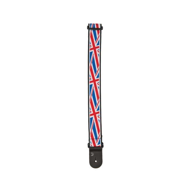 D'Addario 50A11 Nylon Woven Guitar Strap (Union Jack)