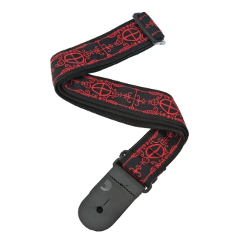 D'Addario 50A12 Nylon Woven Guitar Strap (VooDoo)