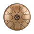 Глюкофон Hluru TCT8-5 Champagne 5" (13см) 8 нот Tongue Drum Titanium Steel