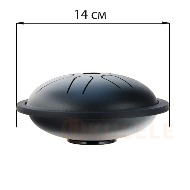 Глюкофон Hluru TP6-5.5 InkBlack 5.5" (14см) 6 нот Tongue Pocket Drum Cooper Steel Глюкофон Hluru TP6-5.5 InkBlack 5.5" (14см) 6 нот Tongue Pocket Drum Cooper Steel