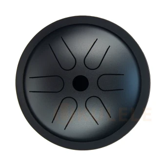 Hluru TP6-5.5 InkBlack 5.5" (14см) 6 нот Tongue Pocket Drum Cooper Steel Hluru TP6-5.5 InkBlack 5.5" (14см) 6 нот Tongue Pocket Drum Cooper Steel