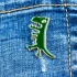Металевий значок брошка, пін з металу "Монстр" (pin0034)