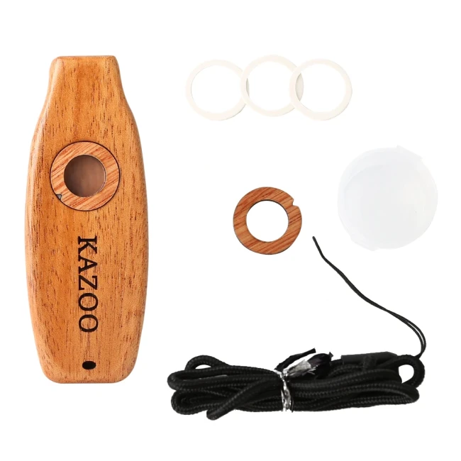 Overtone Wooden Kazoo Oval Overtone Wooden Kazoo Oval