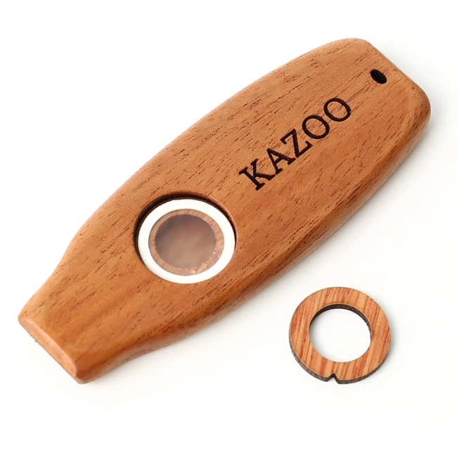 Overtone Wooden Kazoo Oval Overtone Wooden Kazoo Oval