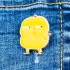 Металевий значок брошка, пін з металу "Курча" (pin0035)