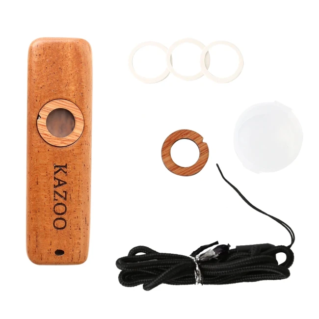 Overtone Wooden Kazoo Square Overtone Wooden Kazoo Square