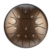 Hluru TOX11-6 Bronze 6" (15см) 11 нот Tongue Drum 304 Stainless Steel