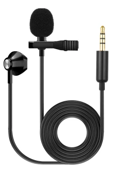 Fzone KM-03 Lavalier Microphone w/ Earphone 