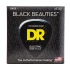 DR BKB5-130 BLACK BEAUTIES Bass 5-String - Medium 45-130