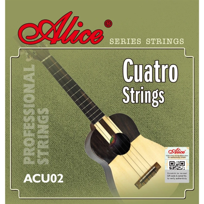 Струны для куатро Alice ACU02 Cuatro Black Nylon