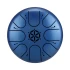 Глюкофон Hluru TCT8-5 DarkBlue 5" (13см) 8 нот Tongue Drum Titanium Steel