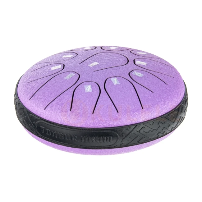 Глюкофон Hluru TOX11-6 Lavander 6" (15см) 11 нот Tongue Drum 304 Stainless Steel Глюкофон Hluru TOX11-6 Lavander 6" (15см) 11 нот Tongue Drum 304 Stainless Steel
