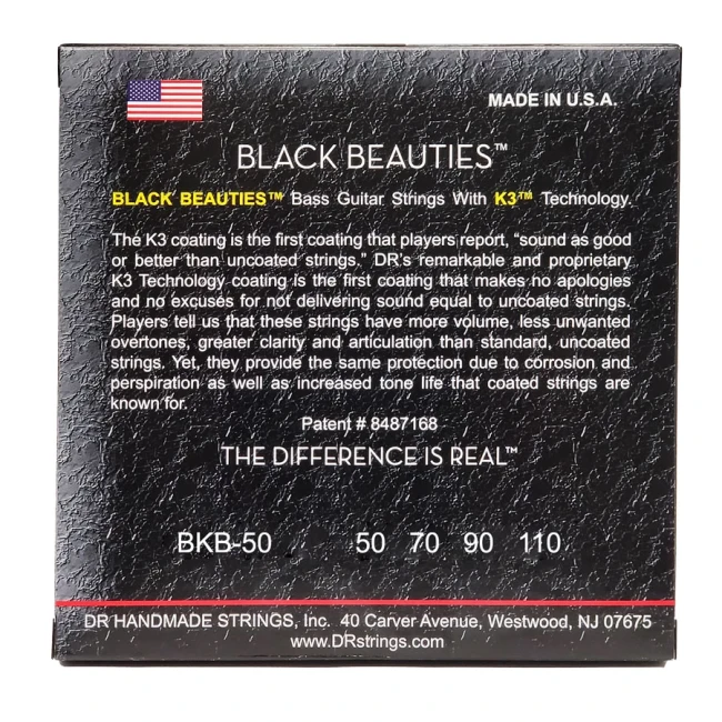 DR BKB-50 BLACK BEAUTIES Bass - Heavy 50-110