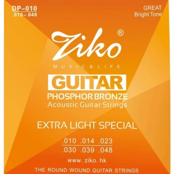 ZIKO DP-010 Phosphor Bronze 10-48