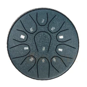 Hluru TOX11-6 NavyBlue 6" (15см) 11 нот Tongue Drum 304 Stainless Steel
