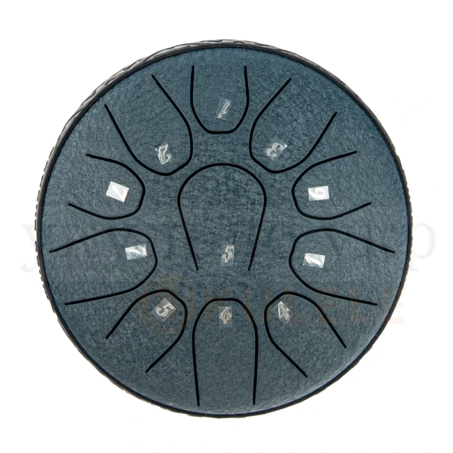 Глюкофон Hluru TOX11-6 NavyBlue 6" (15см) 11 нот Tongue Drum 304 Stainless Steel