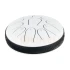 Глюкофон Hluru TOX11-6 White 6" (15см) 11 нот Tongue Drum 304 Stainless Steel