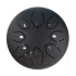 Глюкофон Hluru TOY8-6 Charcoal 6" (15см) 8 нот Tongue Drum 304 Stainless Steel