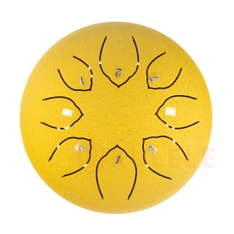 Hluru TOY8-6 Golden 6" (15см) 8 нот Tongue Drum 304 Stainless Steel