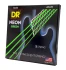 DR NGB5-45 NEON Green Bass - Medium - 5 String 45-125