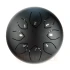 Глюкофон Hluru TOY8-6 InkBlack 6" (15см) 8 нот Tongue Drum 304 Stainless Steel