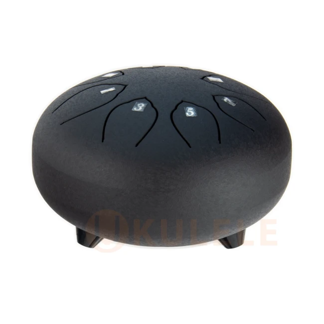 Глюкофон Hluru TOY8-6 InkBlack 6" (15см) 8 нот Tongue Drum 304 Stainless Steel Глюкофон Hluru TOY8-6 InkBlack 6" (15см) 8 нот Tongue Drum 304 Stainless Steel