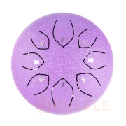 Hluru TOY8-6 Lavander 6" (15см) 8 нот Tongue Drum 304 Stainless Steel