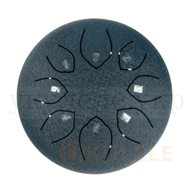 Глюкофон Hluru TOY8-6 NavyBlue 6" (15см) 8 нот Tongue Drum 304 Stainless Steel
