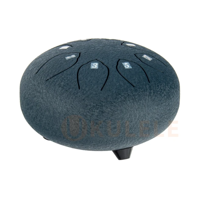 Глюкофон Hluru TOY8-6 NavyBlue 6" (15см) 8 нот Tongue Drum 304 Stainless Steel