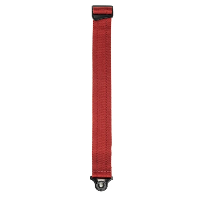 D'Addario 50BAL11 Auto Lock Guitar Strap (Blood Red)