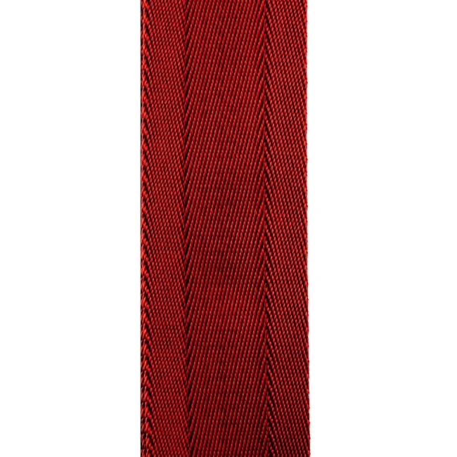D'Addario 50BAL11 Auto Lock Guitar Strap (Blood Red)