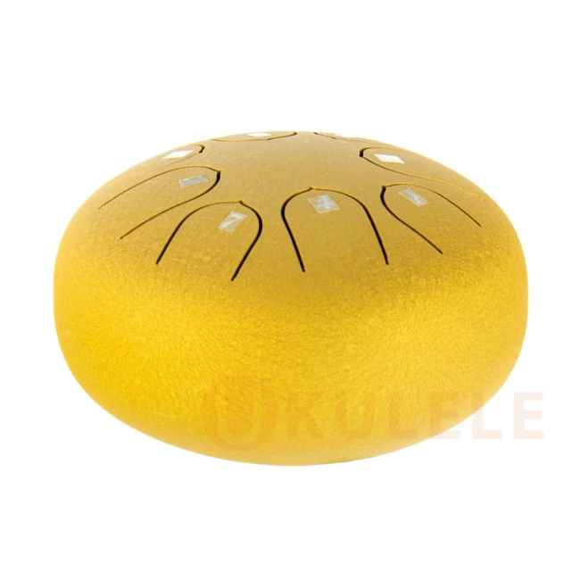 Глюкофон Hluru TC8-6 Golden 6" (15см) 8 нот Children Tongue Drum 304 Stainless Steel