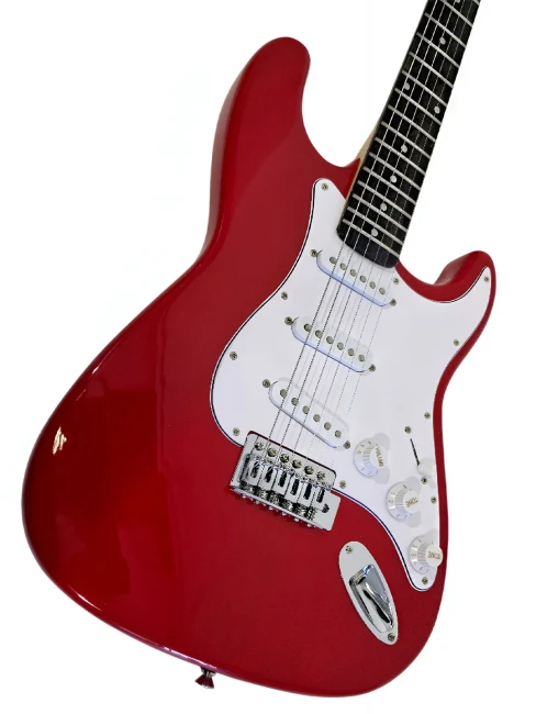 Електрогітара JS ST38R (Red) Електрогітара JS ST38R (Red)