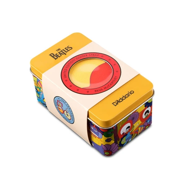 D'Addario 50BTYS01 Yellow Submarine 50th Anniversary Guitar Strap Tin - Paul