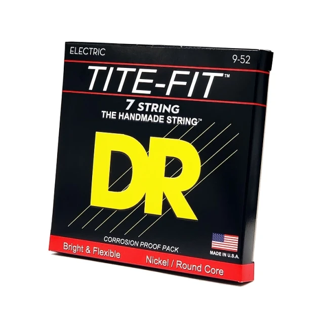 DR LT7-9 TITE-FIT Electric - Light 7 String 9-52 DR LT7-9 TITE-FIT Electric - Light 7 String 9-52